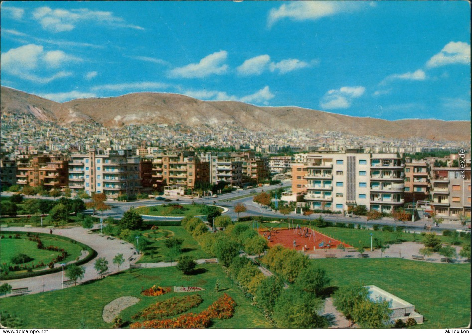 Damaskus  &#1583;&#1616;&#1605;&#1614;&#1588;&#1602;&#8206;  Blick Auf Neubaugebiet Der Stadt 1970 - Syria