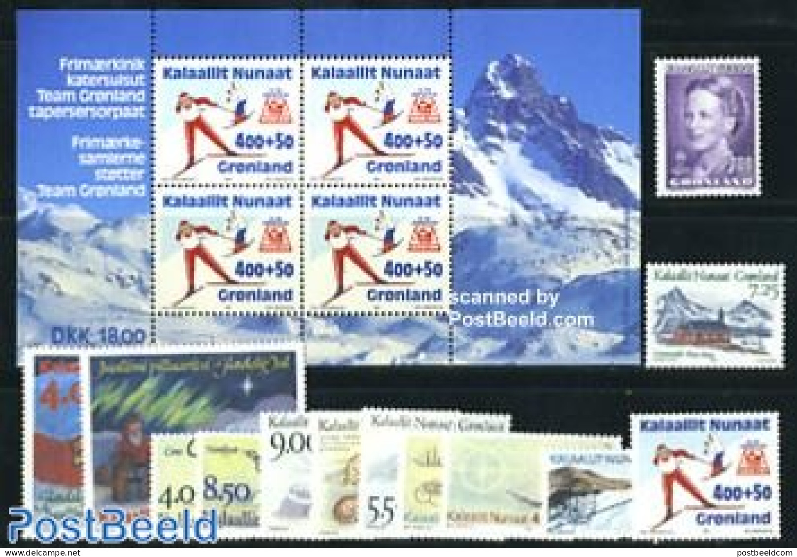 Greenland 1994 Yearset 1994 (13v+1s/s), Mint NH, Various - Yearsets (by Country) - Nuovi