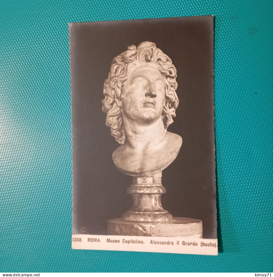 Cartolina Roma - Museo Capitolino - Alessandro Il Grande. Non Viaggiata - Otros & Sin Clasificación