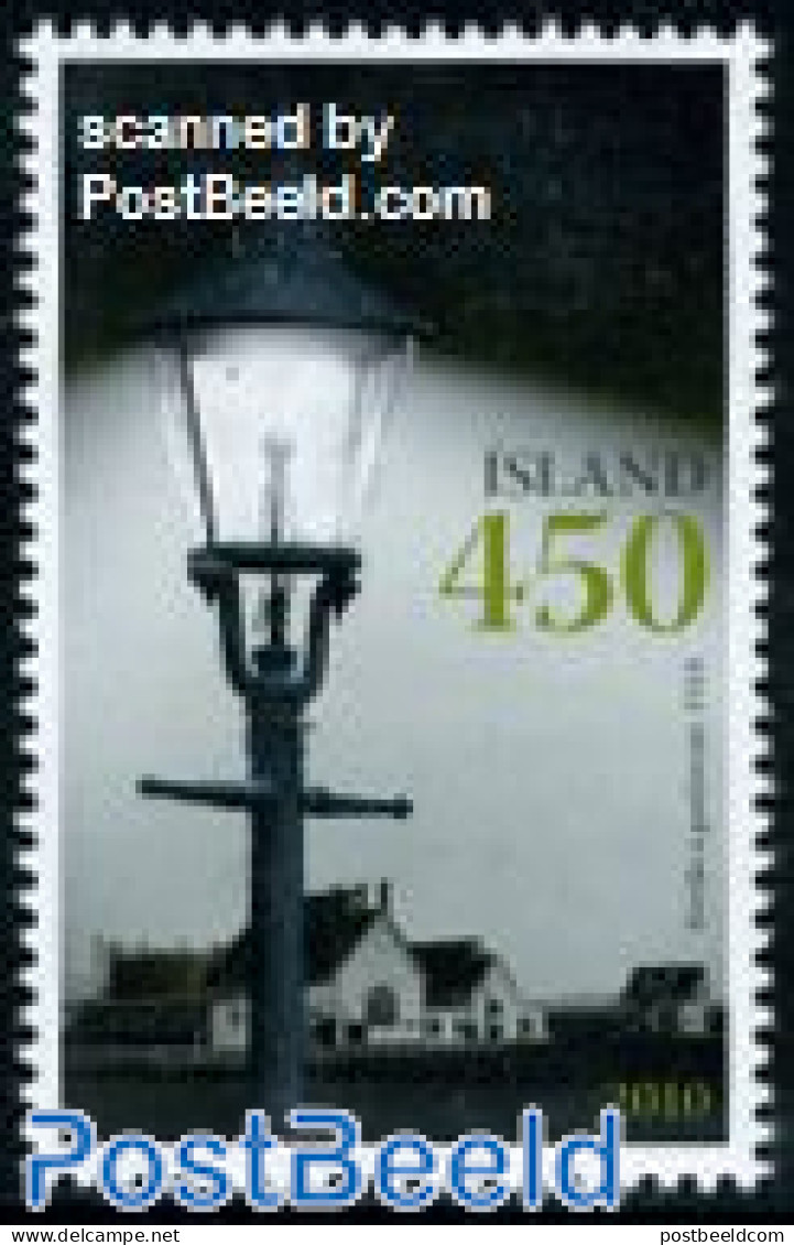 Iceland 2010 Gas Lights 1v, Mint NH - Neufs