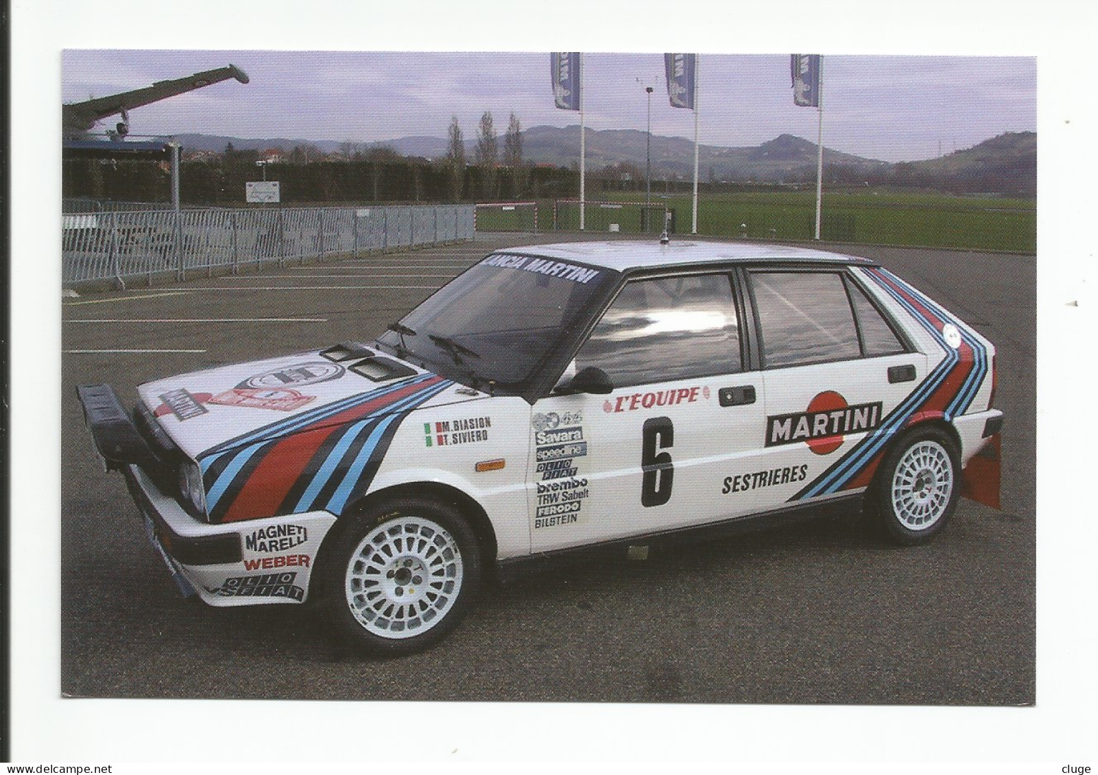 LANCIA DELTA 4 WD - Groupe A - Miki BIASION / Tiziano SIVIERO - Rallye Monte Carlo - Rally Racing