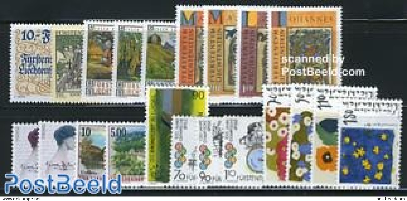 Liechtenstein 1996 Yearset 1996 (21v), Mint NH, Various - Yearsets (by Country) - Ungebraucht