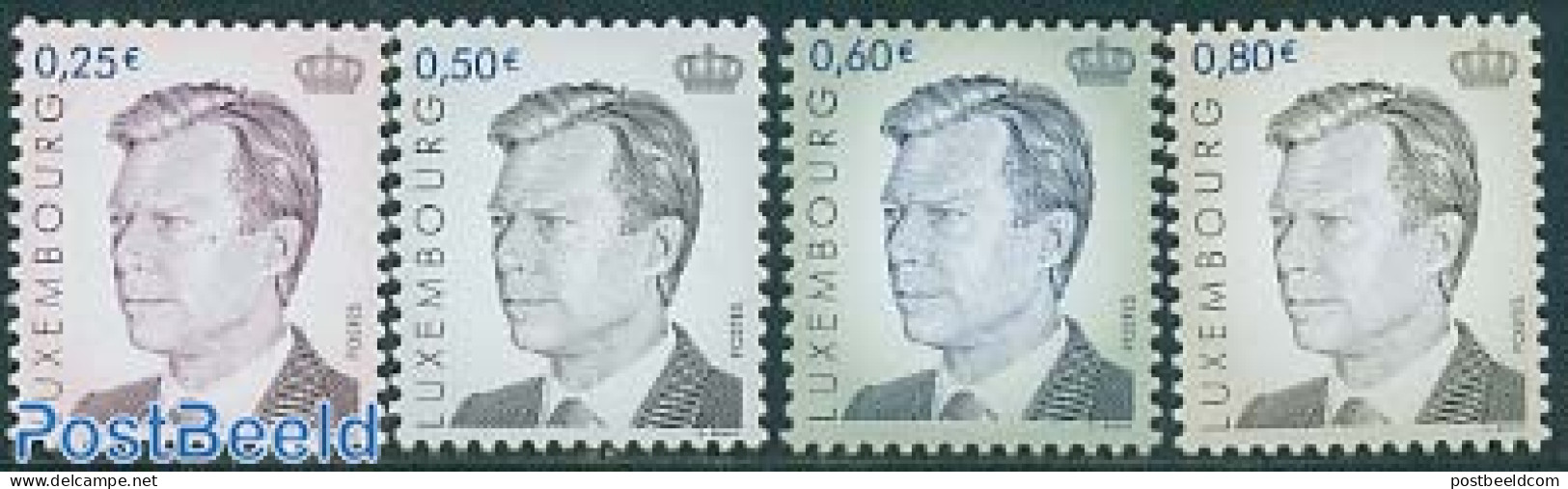 Luxemburg 2004 Definitives 4v, Mint NH - Unused Stamps
