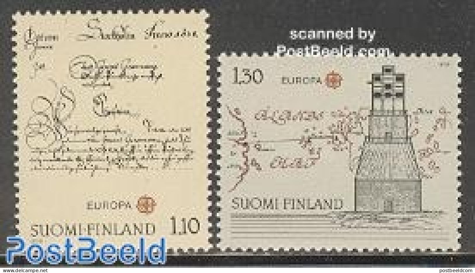 Finland 1979 Europa, Post And Telecommunication 2v, Mint NH, History - Science - Various - Europa (cept) - Telecommuni.. - Unused Stamps