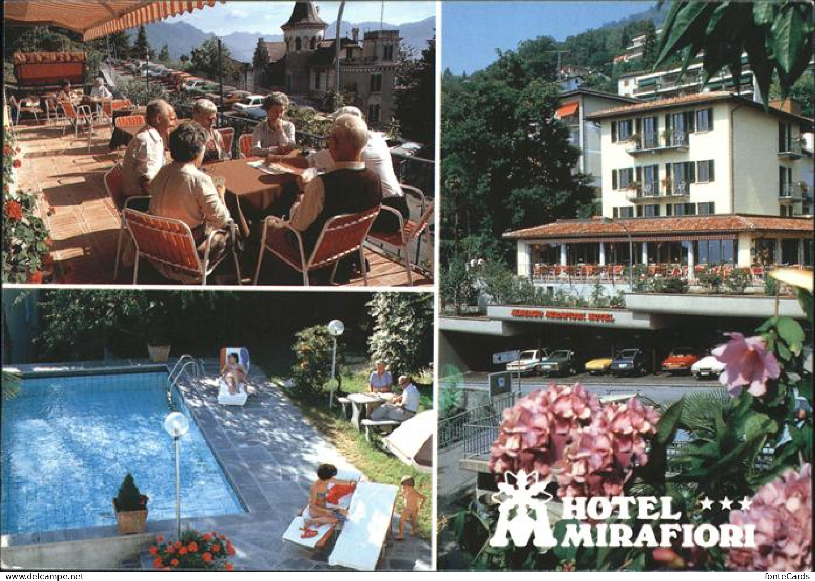 11475407 Orselina TI Hotel Mirafiori Terrasse Swimming Pool Orselina - Sonstige & Ohne Zuordnung