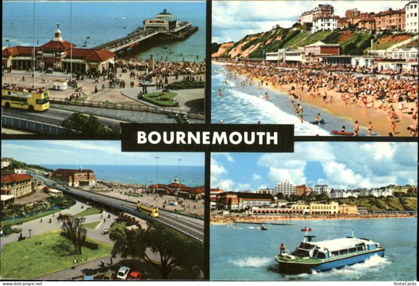 11474949 Bournemouth UK Beach Schiff  - Autres & Non Classés