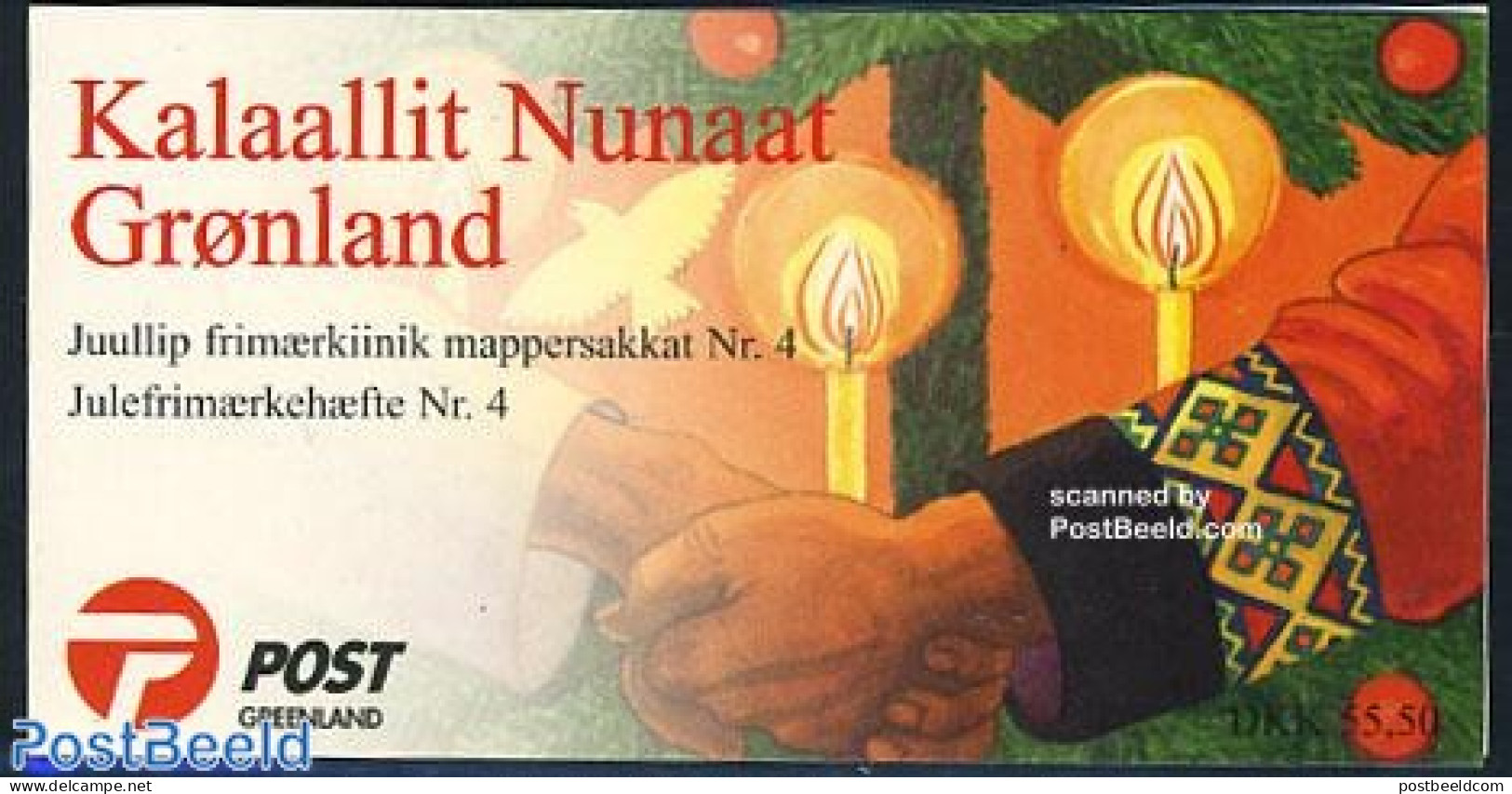 Greenland 1999 Christmas Booklet, Mint NH, Religion - Christmas - Stamp Booklets - Ongebruikt