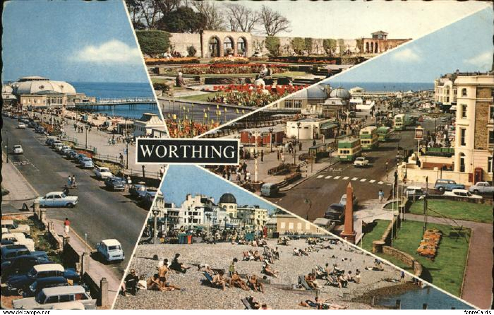 11474874 Worthing West Sussex Beach  - Autres & Non Classés