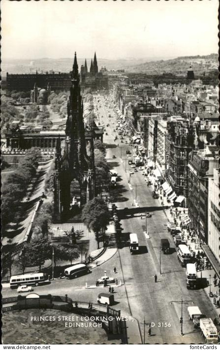 11474871 Edingburgh Grossbritannien Princes Street Looking Edingburgh - Autres & Non Classés