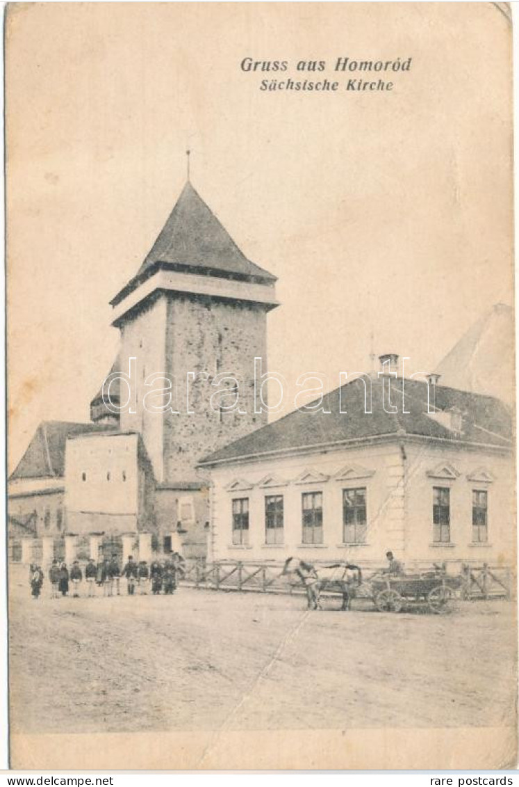 Homorod 1925 - Brasov - German Church - Romania