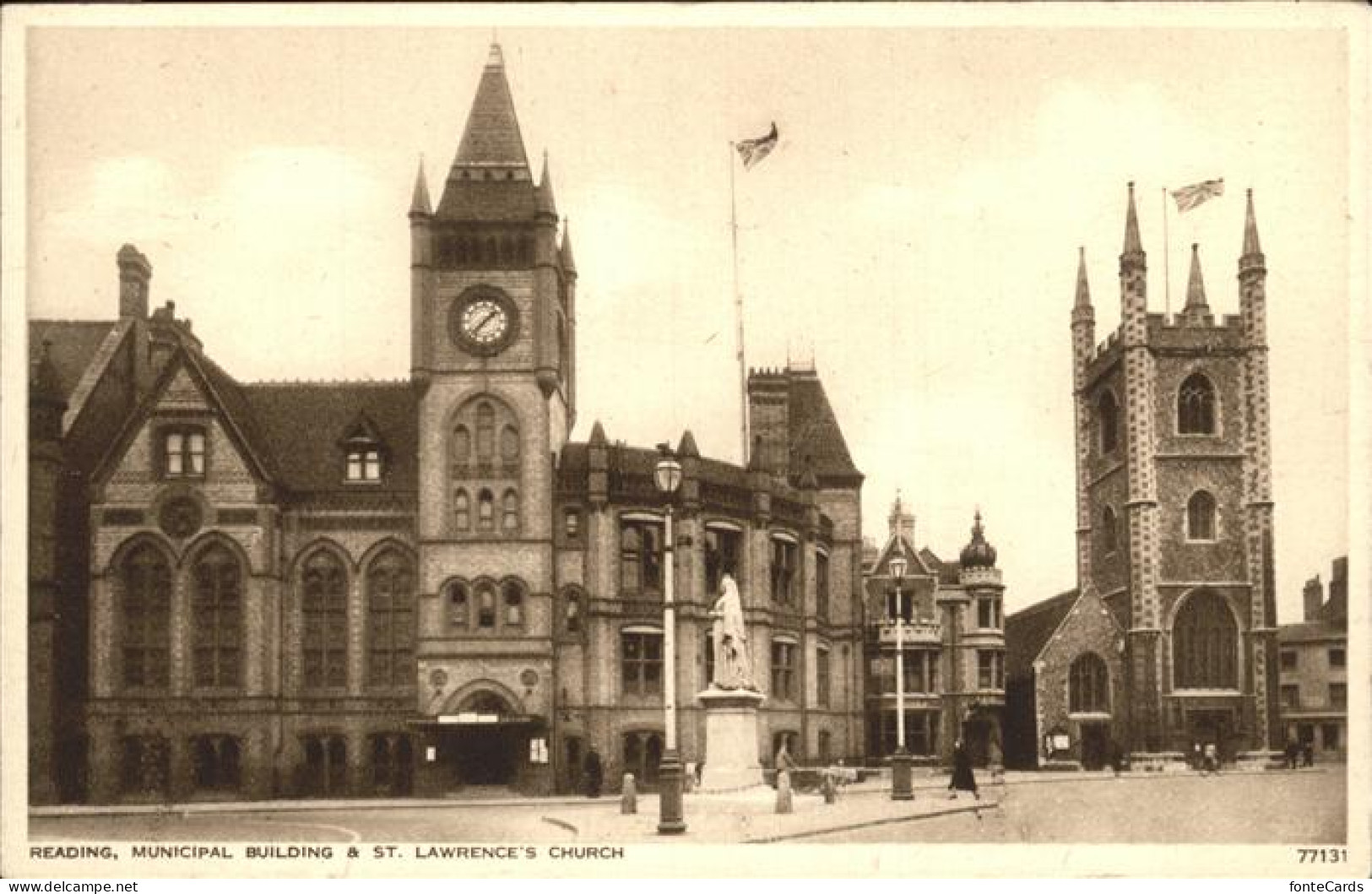 11474856 Reading Municipal Bulding St. Lawrence Church  - Sonstige & Ohne Zuordnung