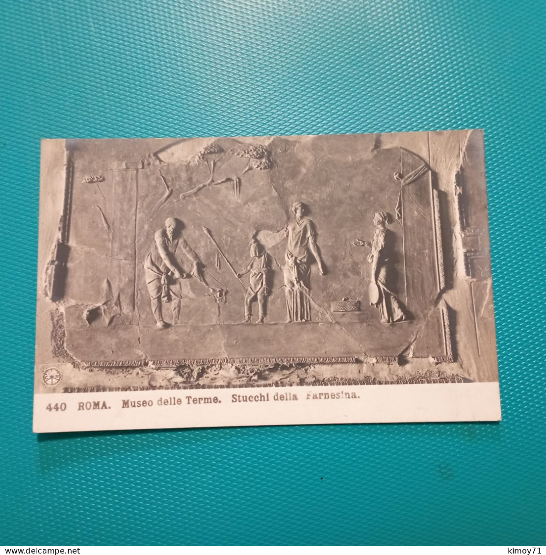 Cartolina Roma - Museo Delle Terme - Stucchi Della Farnesina. Non Viaggiata - Altri & Non Classificati