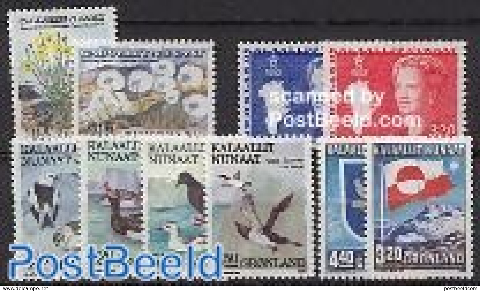 Greenland 1989 Yearset 1989 (10v), Mint NH, Various - Yearsets (by Country) - Nuovi