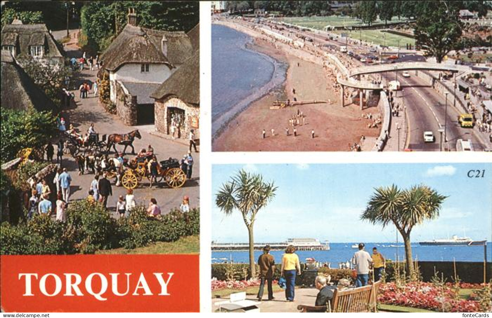 11474808 Torquay Torbay Beach Torquay Torbay - Sonstige & Ohne Zuordnung