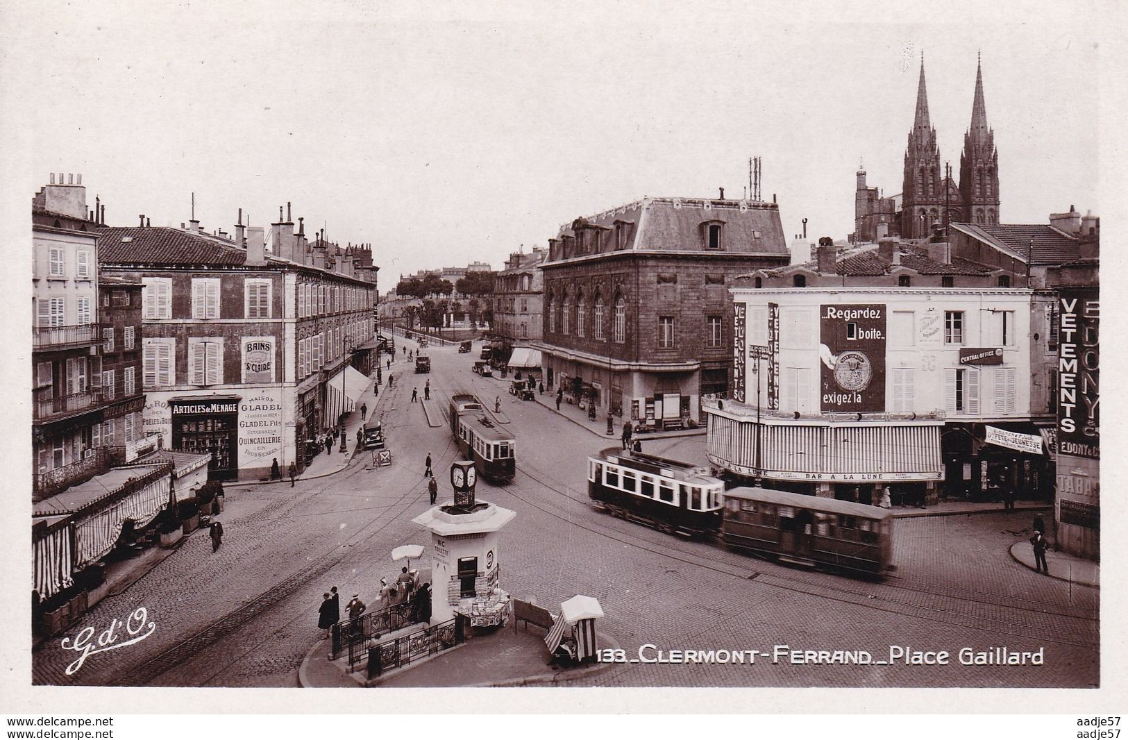 Frankrijk Clermond Ferrand Place Gaillard Tram - Strassenbahnen