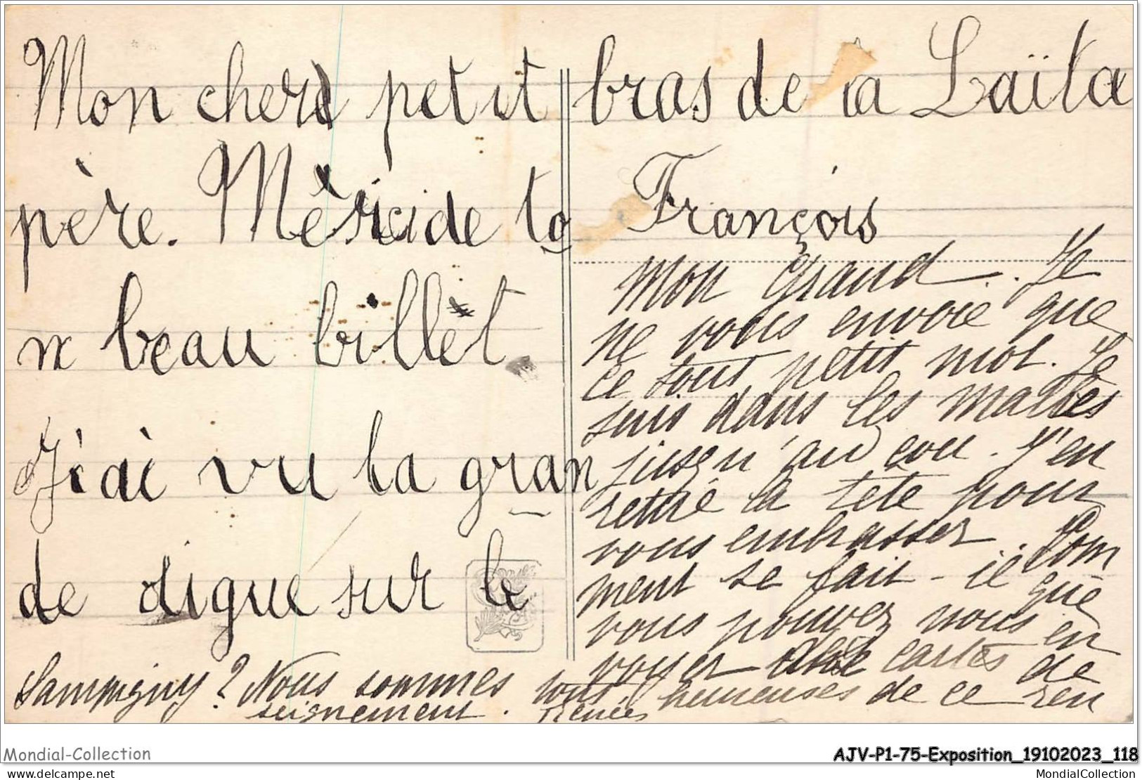 AJVP1-0059 - EXPOSITION - A-GUILLOU - POUR LE DEJEUNER - SALON DE PARIS 1914  - Peintures & Tableaux