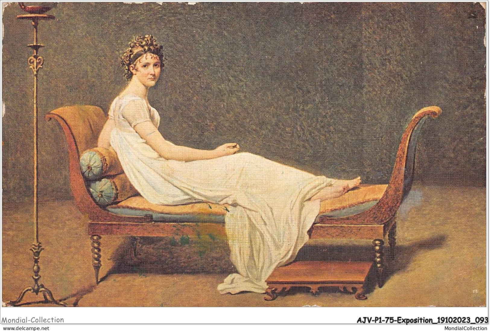 AJVP1-0047 - EXPOSITION - JACQUES-LOUIS DAVID - PORTRAIT DE Mme RECAMIER  - Paintings