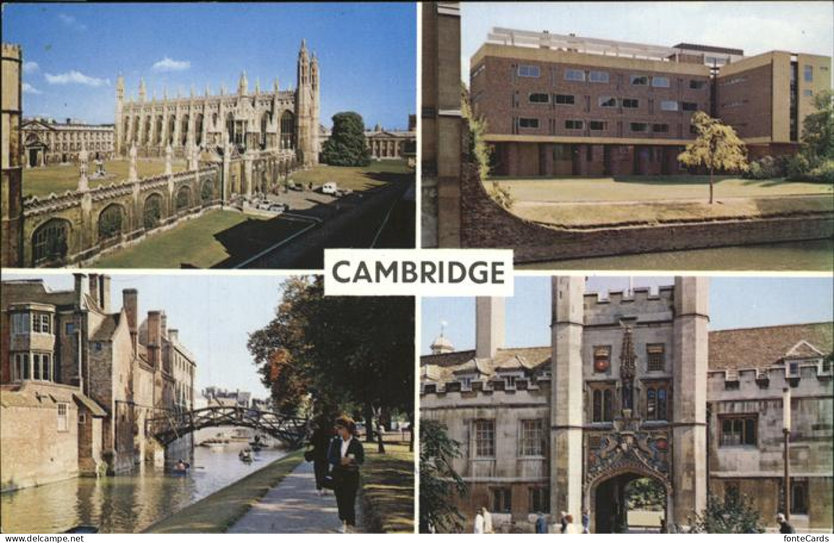 11474787 Cambridge Cambridgeshire Kings College Chapel Queens College Cambridge - Other & Unclassified