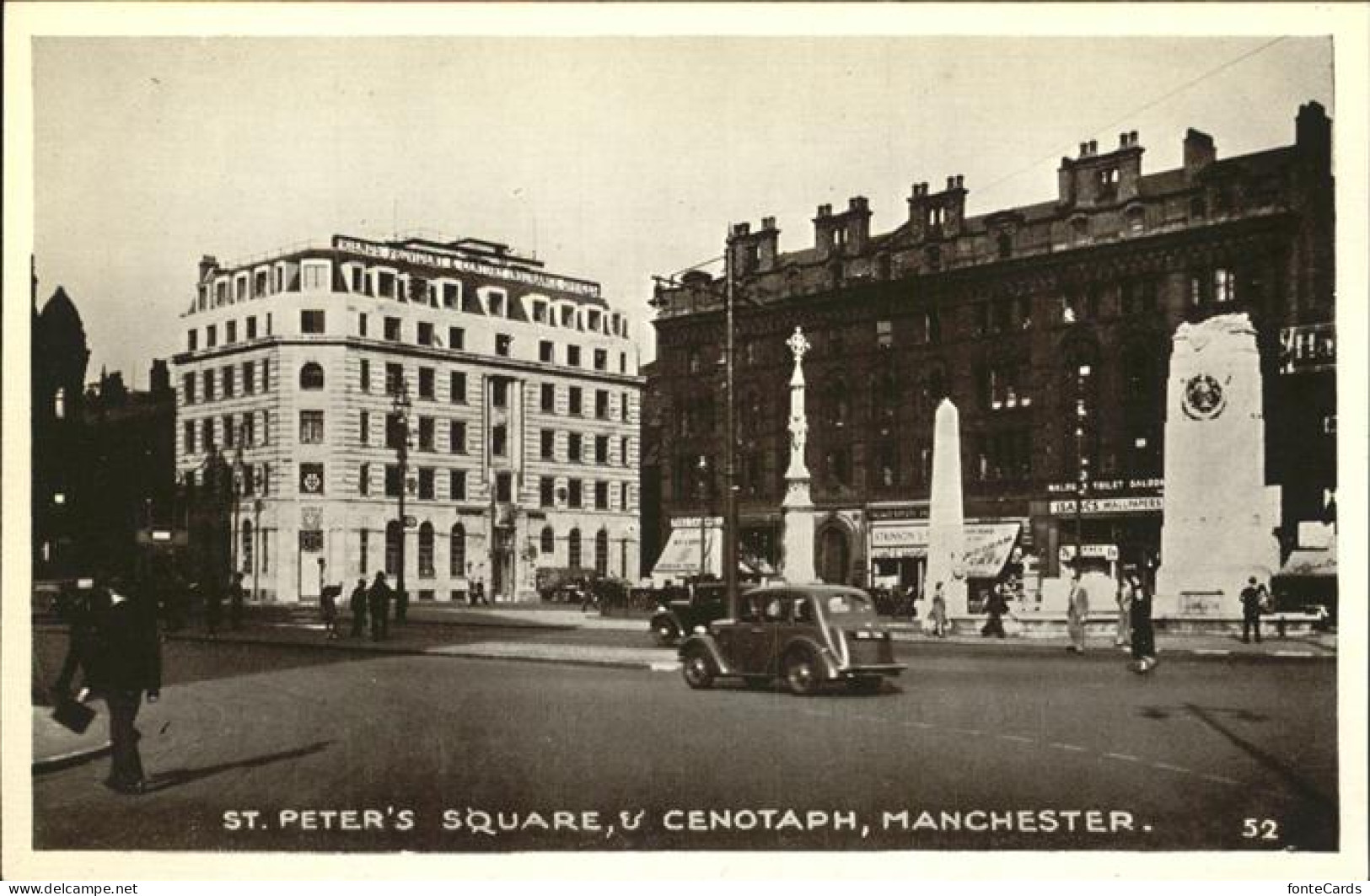 11474772 Manchester St. Peters Square Cenotaph Manchester - Sonstige & Ohne Zuordnung