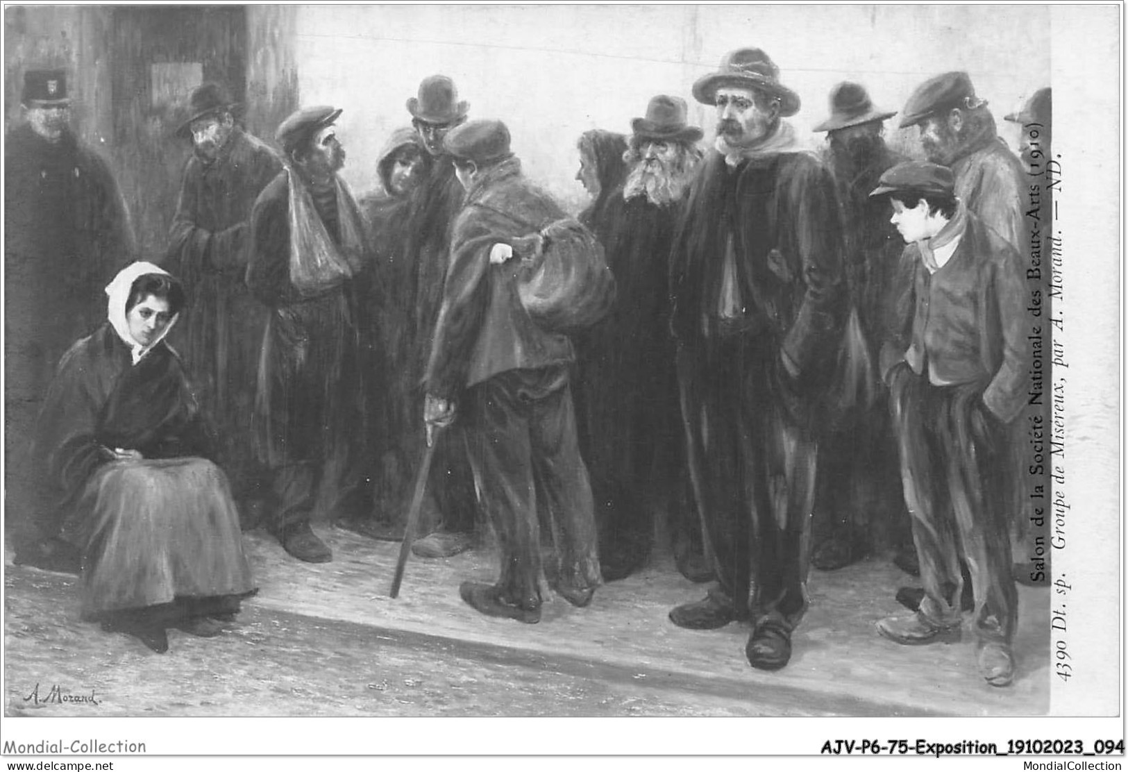 AJVP6-0531 - EXPOSITION - A MORAND - GROUPE DE MISEREUX - SALON DE LA SOCIETE NATIONAL DES BEAUX-ARTS  - Malerei & Gemälde