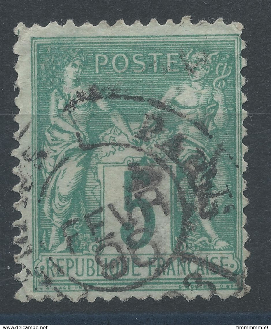 Lot N°83382   N°75, Oblitéré Cachet à Date De PARIS IMPRIMES - 1876-1898 Sage (Tipo II)