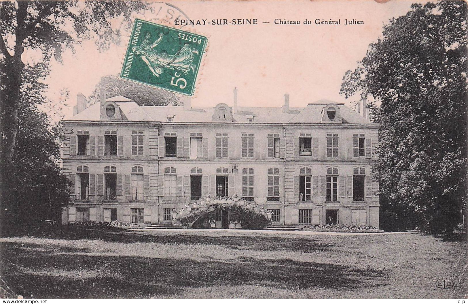 Epinay Sur Seine - Chateau Du General Julien -   CPA °J - Andere & Zonder Classificatie