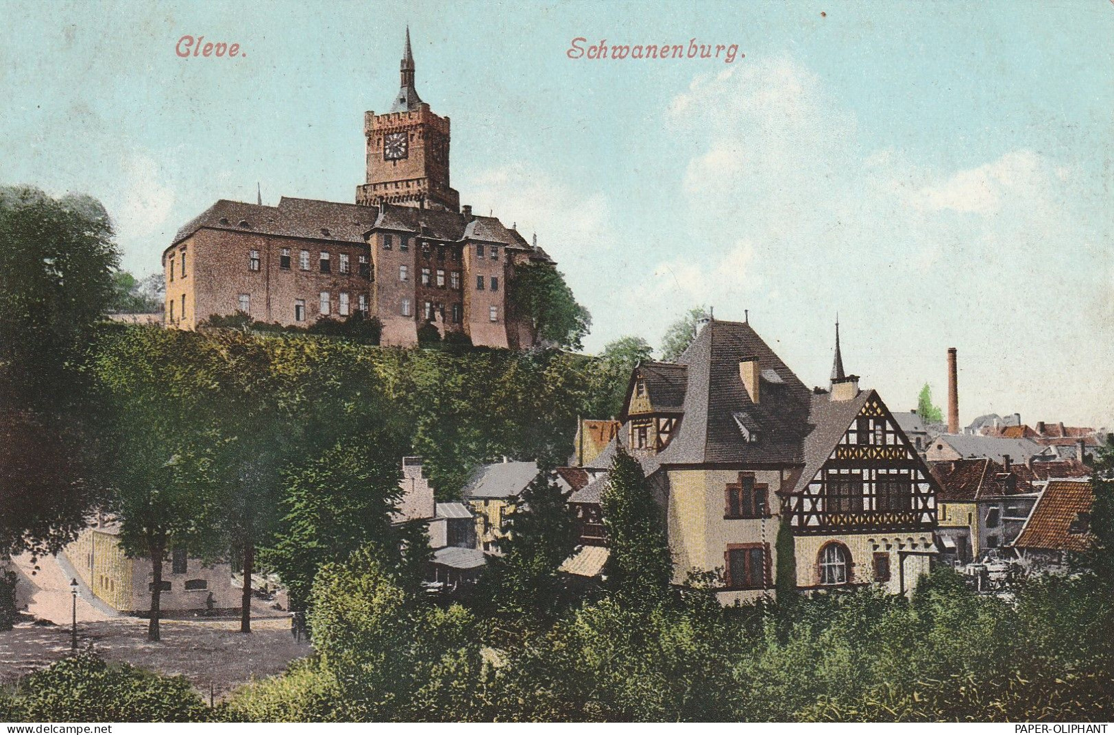 4190 KLEVE, Schwanenburg Und Umgebung, 1907, Cramer - Kleve