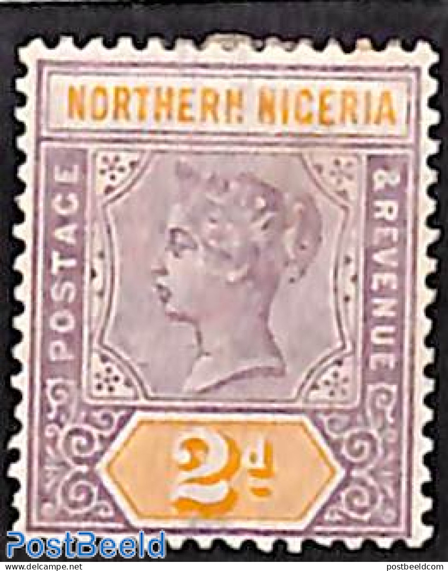 Nigeria 1900 2d, Northern Nigeria, Stamp Out Of Set, Unused (hinged) - Other & Unclassified