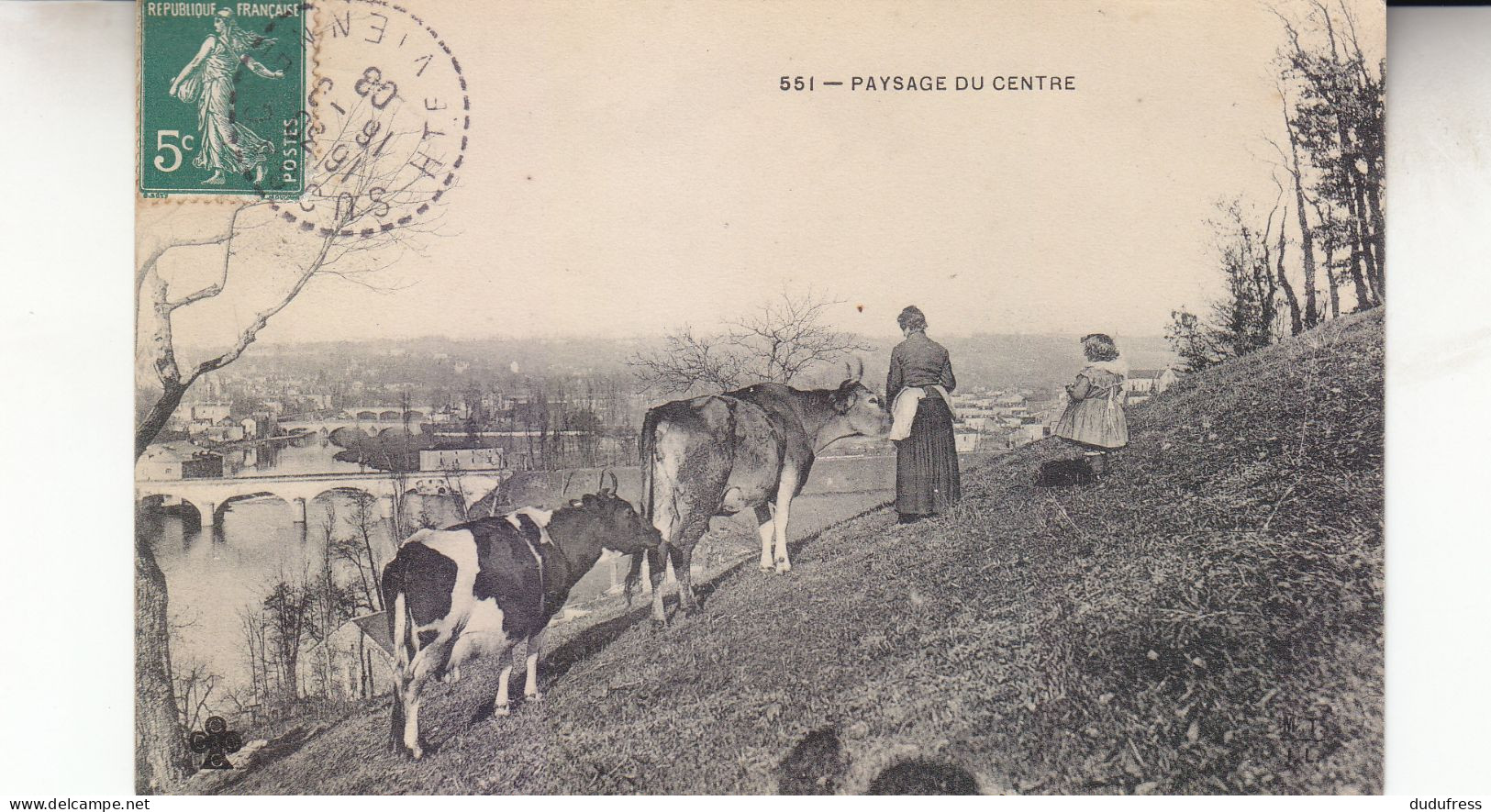 PERIGUEUX  VUE GENERALE PAYSAGE DU CENTRE - Périgueux