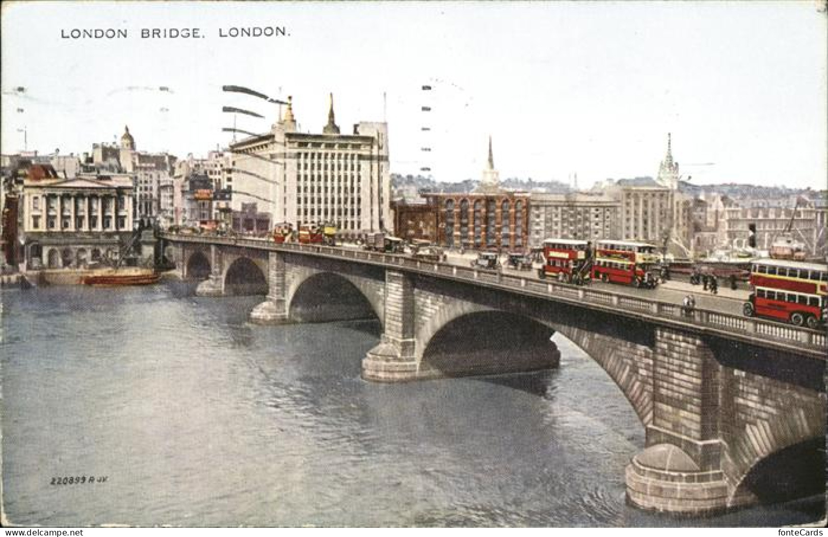 11474653 London London Bridge Autobus - Andere & Zonder Classificatie