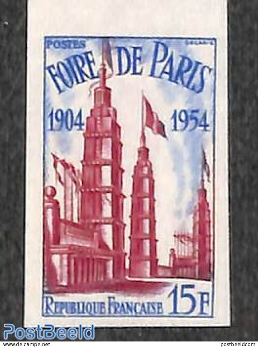 France 1954 Foire De Paris 1v, Imperforated, Mint NH - Nuovi