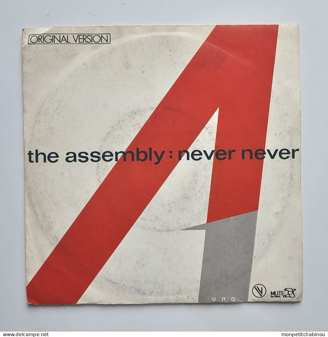 45T THE ASSEMBLY : Never Never - Autres - Musique Anglaise