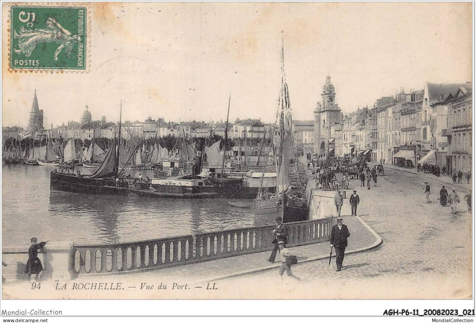 AGHP6-0379-17 - LA ROCHELLE - Vue Du Port - La Rochelle