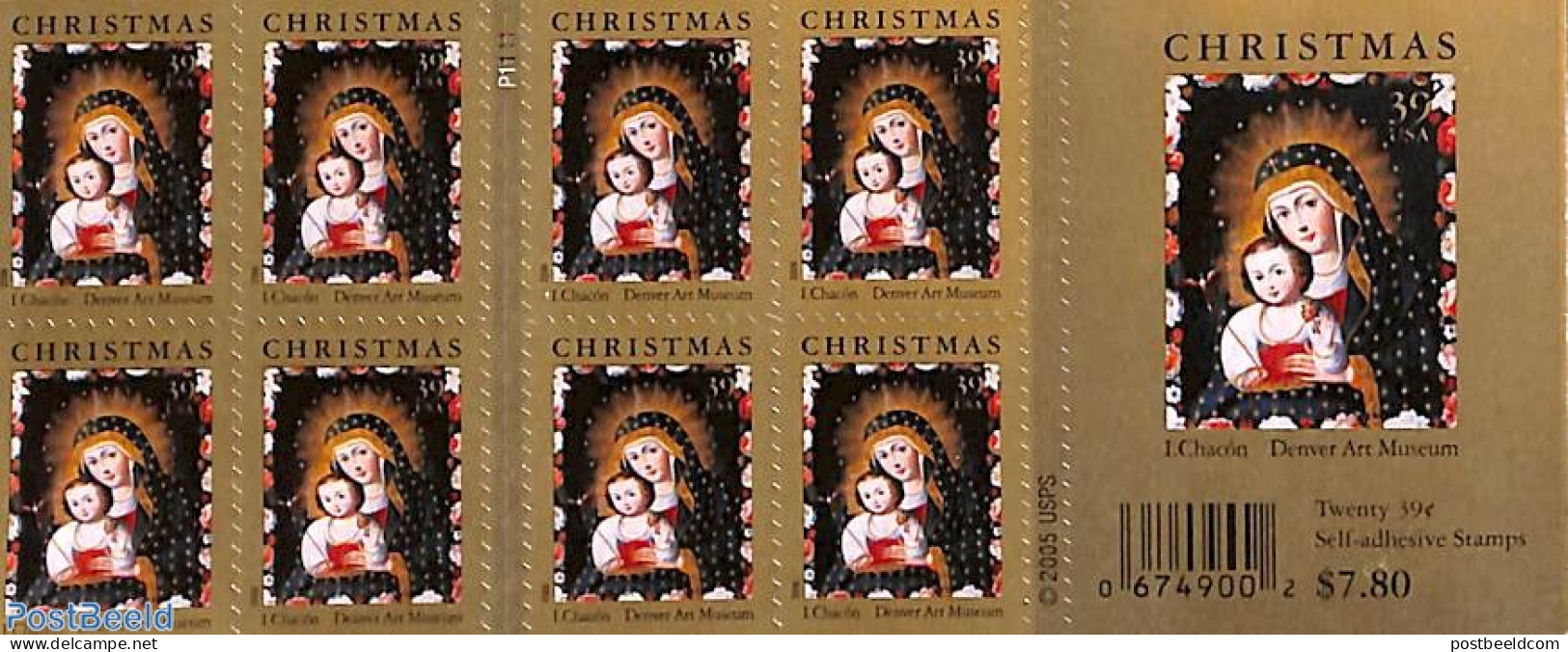 United States Of America 2006 Christmas, Double Sided Booklet, Mint NH, Religion - Christmas - Stamp Booklets - Nuovi