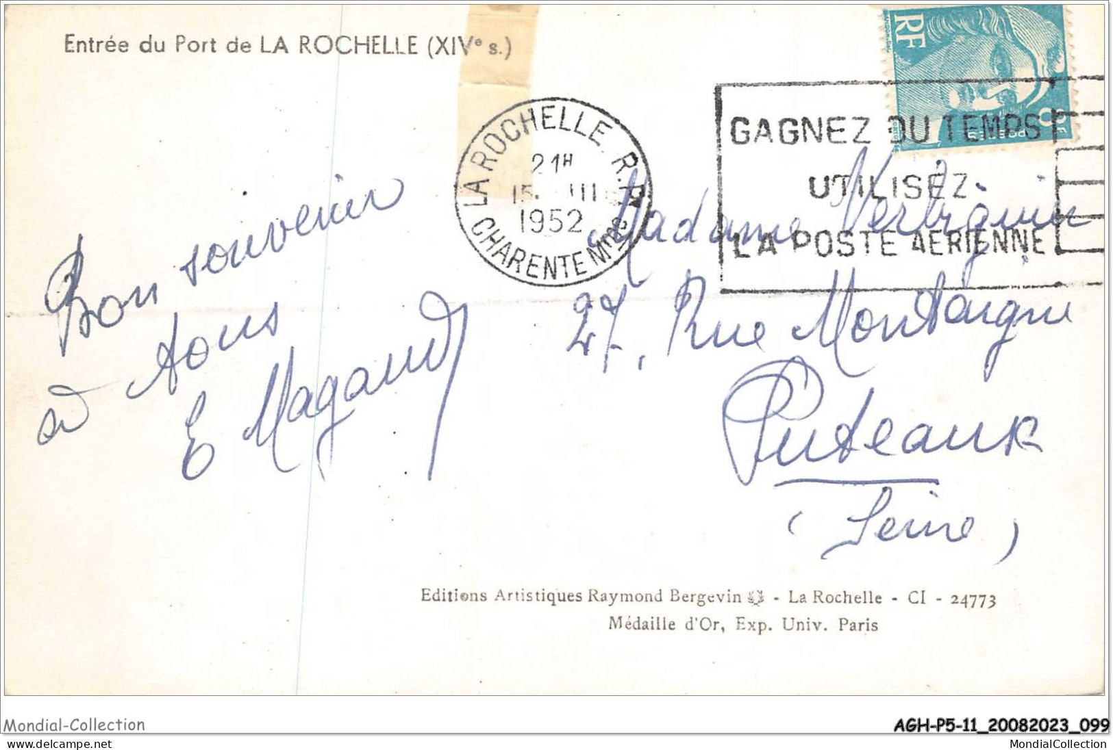 AGHP5-0352-17 - LA ROCHELLE - Entrée Du Port - La Rochelle