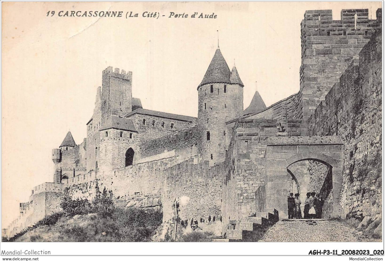 AGHP3-0151-11 - CARCASSONNE - Porte D'aude - Carcassonne