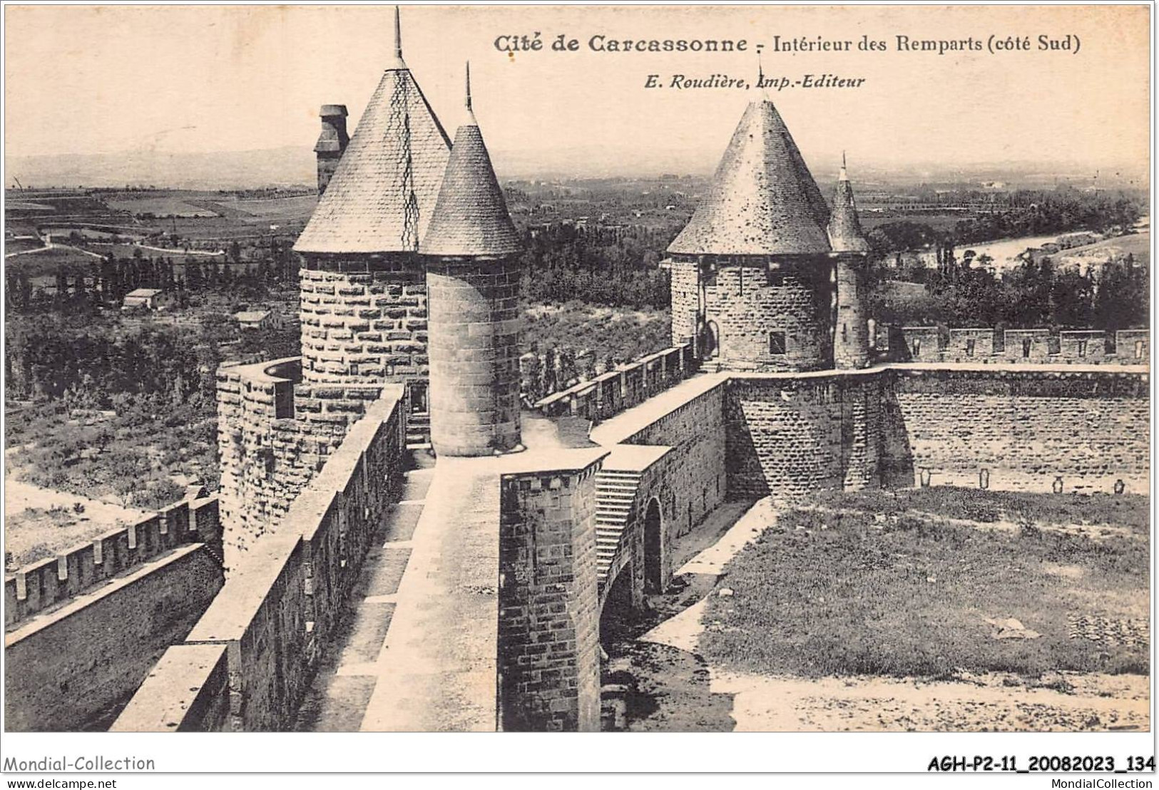 AGHP2-0139-11 - CITE DE CARCASSONNE - Intérieur Des Remparts - Carcassonne