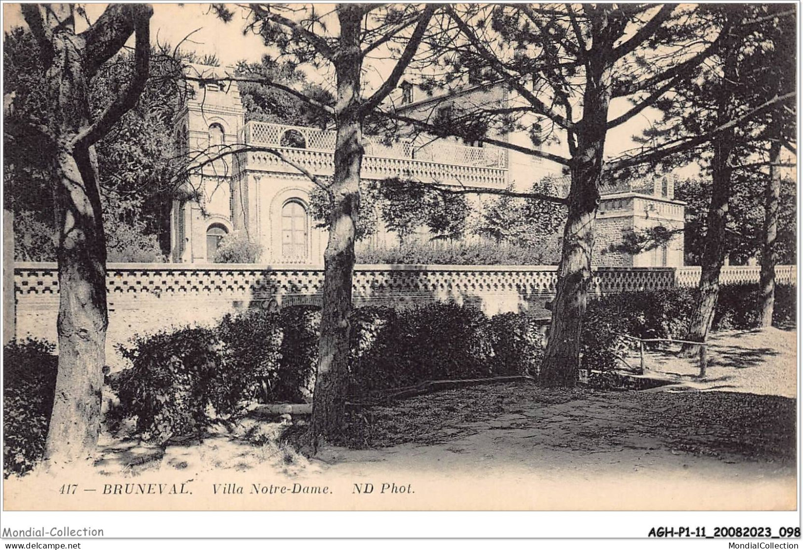 AGHP1-0050-11 - BRUNEVAL - Villa Notre-dame - Other & Unclassified