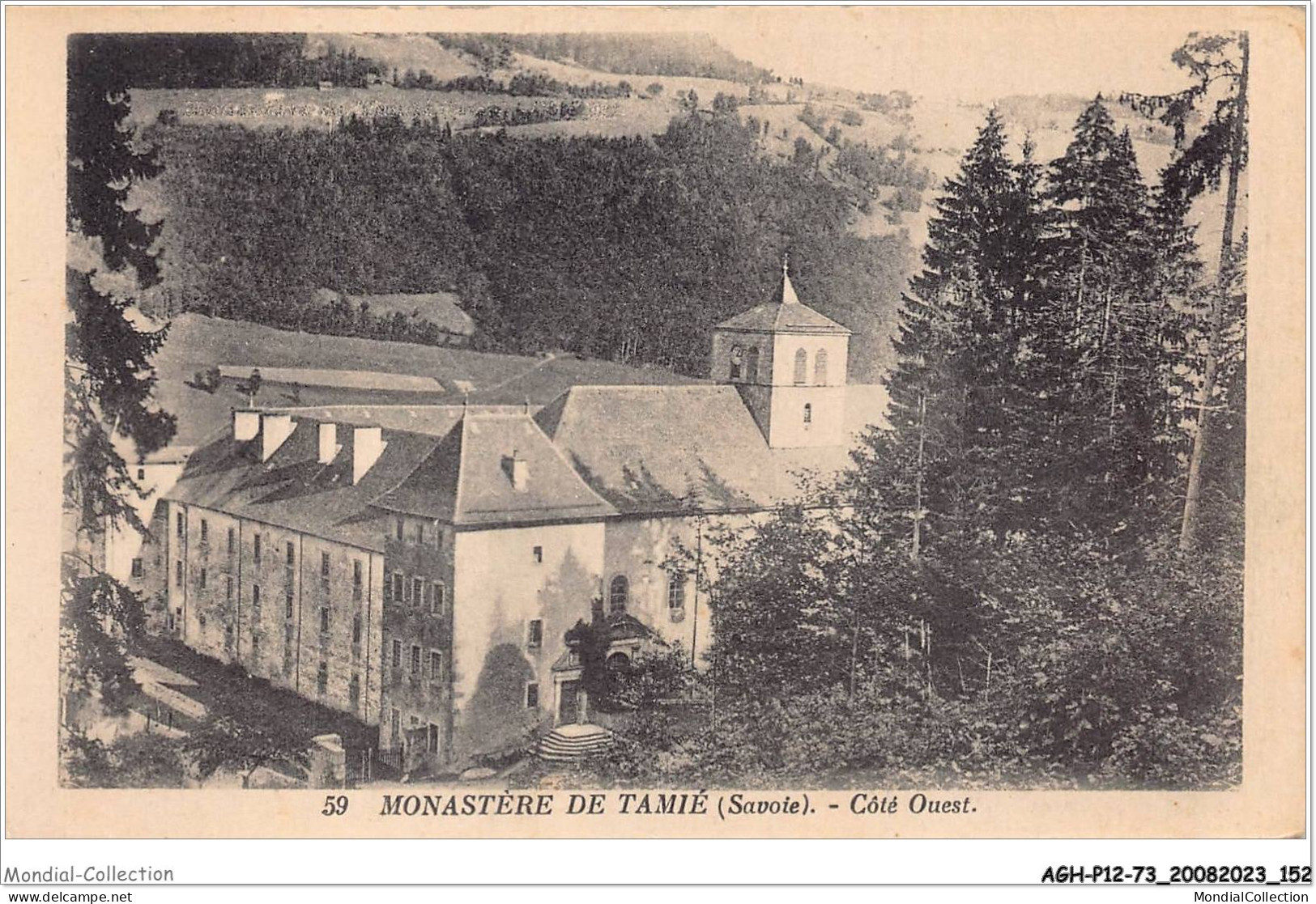 AGHP12-0936-73 - MONASTERE DE TAMIE - Coté Ouest - Albertville