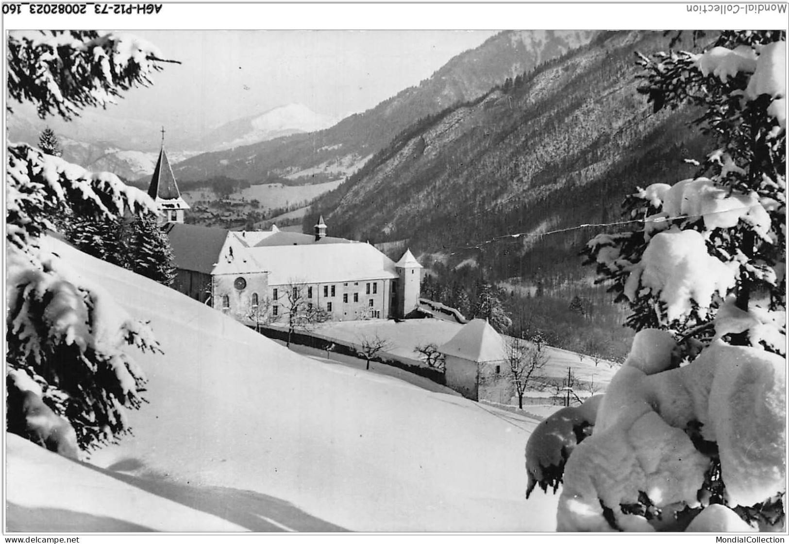 AGHP12-0940-73 - ABBAYE DE TAMIE - Jardin Et Façade Sud - Albertville