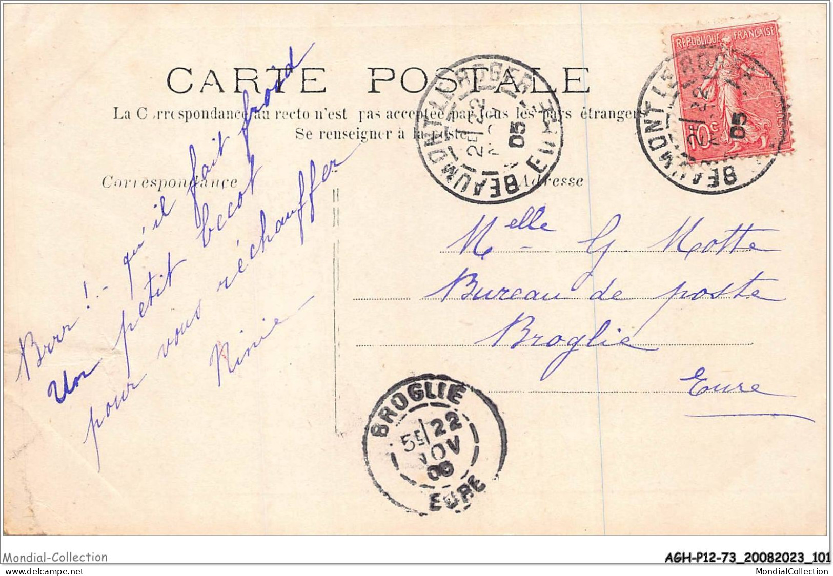 AGHP12-0910-73 - Le Galant Petit Ramoneur - 2 METIER - Other & Unclassified