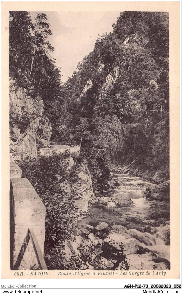 AGHP12-0886-73 - ROUTE D'UGINE A FLUMET - Gorges De L'arly  - Ugine