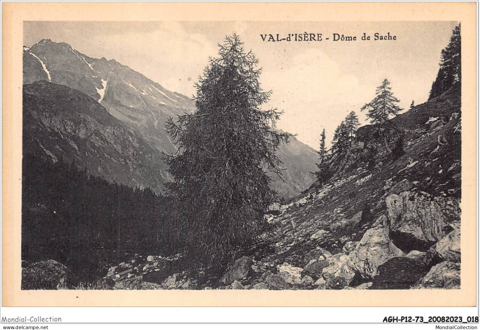 AGHP12-0869-73 - VAL D'ISERE - Dome De Sache - Val D'Isere