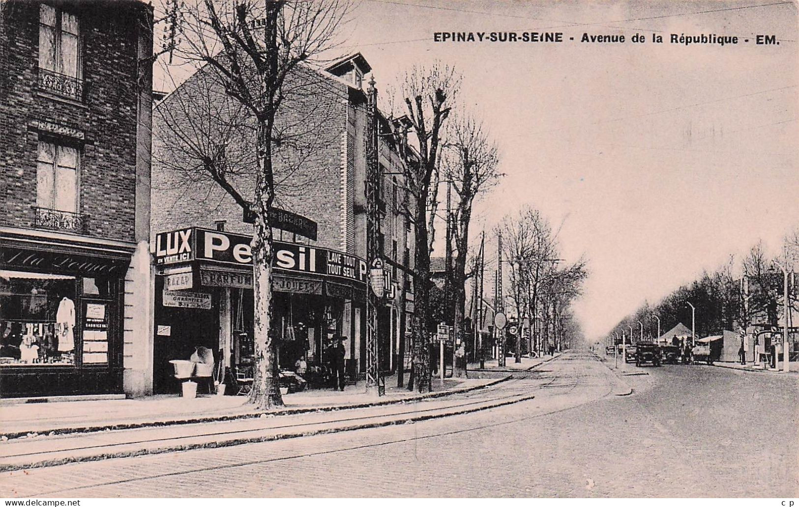 Epinay Sur Seine -  Avenue Republique  -   CPA °J - Other & Unclassified