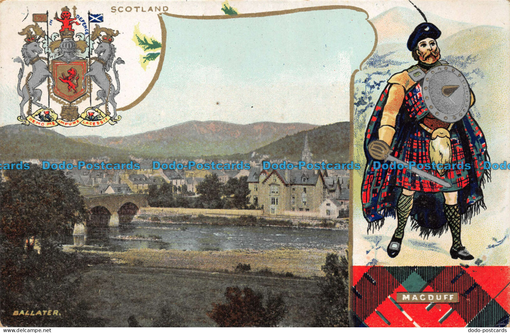 R077615 Scotland. Ballater. Macduff. B. And Rs Camera Series No. 508. British Ma - World