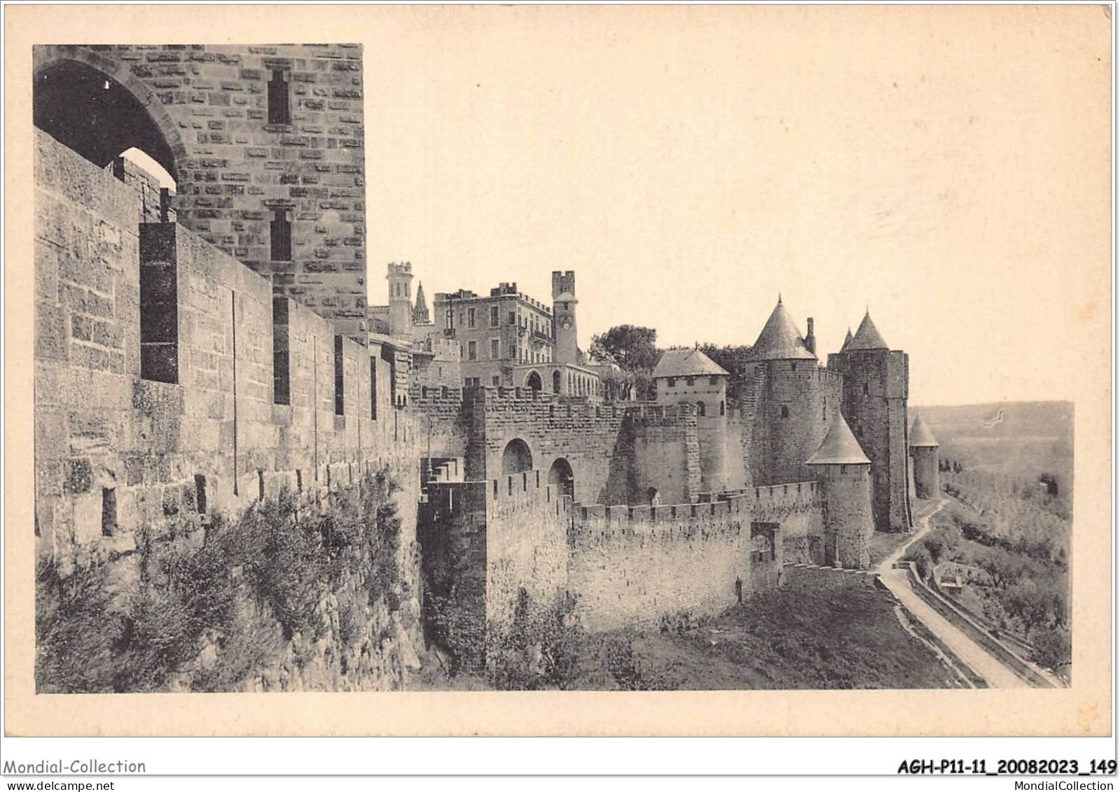 AGHP11-0828-11 - CITE DE CARCASSONNE - Ensemble De La Porte D'aude - Carcassonne