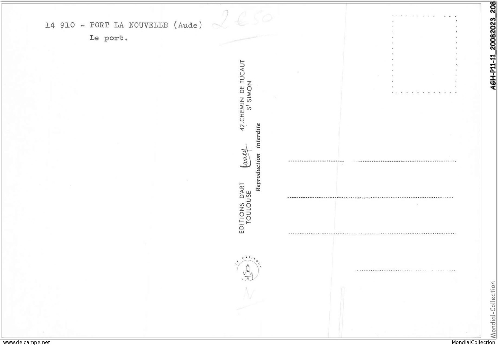 AGHP11-0857-11 - PORT-LA-NOUVELLE - Le Port - Port La Nouvelle