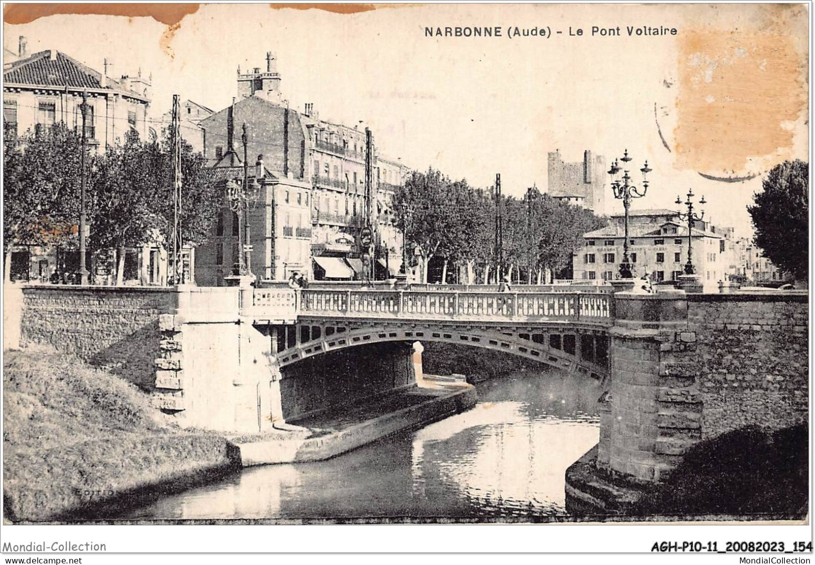 AGHP10-0723-11 - NARBONNE - Le Pont Voltaire - Narbonne