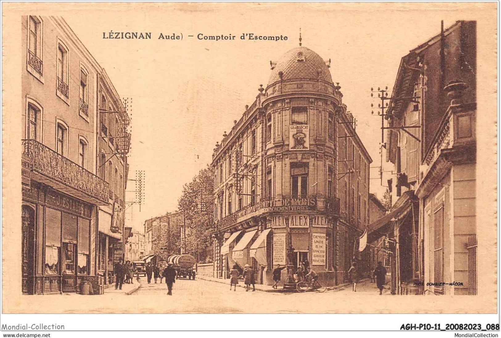 AGHP10-0690-11 - LEZIGNAN - Comptoir D'escompte - Narbonne