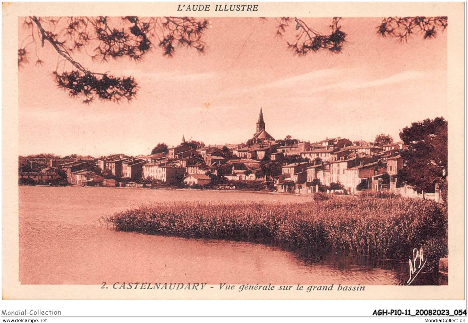 AGHP10-0673-11 - CASTELNAUDARY - Vue Générale Sur Le Grand Bassin - Castelnaudary